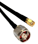 10ft (3m) Cable RG58 SMA MALE to N male Plug Low Loss RF coaxial cable 50ohm 9z