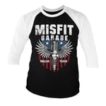 Misfit Garage - American Piston Baseball 3/4 Sleeve Tee