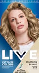 Schwarzkopf LIVE Intense Colour Sparkling Blonde Permanent Hair Dye B14, Long L