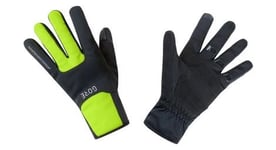 Gants gore wear m windstopper wear thermo noir jaune fluo