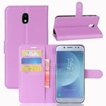 Galaxy J3 Pro/J3 2017      Pu Wallet Case    [Purple]