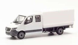 HERPA, MERCEDES Sprinter Double cabine Porteur bâché - En Kit, échelle 1/87, ...