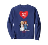 Chucky & Tiffany Blood Red Balloon Sweatshirt