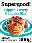 SUPERGOOD BAKERY Vegan Pancake Mix (1 x 200g) Gluten Free Pancake Mix, Dairy Fr