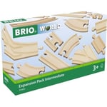 Coffret Evolution Intermédiaire 16 Rails - BRIO - 33402 - Circuit de train en...