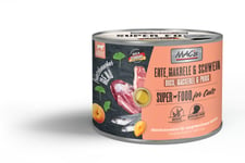 Mac's Mac's Super Food for Cats Gourmet And  Makrell og Svin - 6x200g