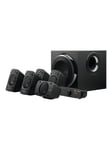 Logitech Z-906 - speaker system - for home theatre