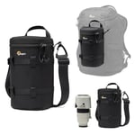 Lowepro ProTactic LCS 12 x 24 III Étui Objectif, Sac Étui Objectif, Compatible 70–200 mm f/2.8 (avec Pare-Soleil), Reflex, Hybride, Vol. 2,5 L, Dim. : 24 x 12 x 12 cm, Sac Photo, Photographe/Vidéo