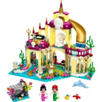 Princess Magical Castle Set Little Mermaid Frozen Elsa Building Block Princess B