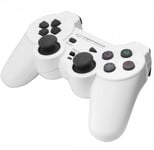 Esperanza EGG107W accessoire de jeux vidéo Noir, Blanc USB 2.0 Manette de jeu Analogique/Numérique PC, Playstation 3 - Neuf