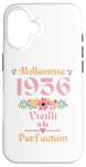 Coque pour iPhone 16 69 ans femme 1956 idée cadeau anniversaire drôle humour mam