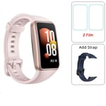 Honor-Bracelet Connect¿¿ Band 7 Ndavid",Capteur D'activit¿¿ Physique,Avec Suivi De La Fr¿¿Quence Cardiaque Et Du Taux D'oxyg¿¿Ne Dans Le Sang,Autonomie De 2 Semaines,"1.47 Pouces - Type Pink Add Blue