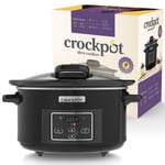 Crockpot Lift and Serve Digital Slow Cooker with Hinged Lid and Programmable