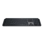 Logitech MX Keys S - tangentbord - QWERTZ - tysk - grafit - med Palm Rest Inmatningsenhet