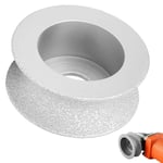 Meule De Meulage Bullnose Verre Grinder Porcelaine Bullnose Outil Extérieur Porcelaine Bullnose Outil 20Mm Brasé Diamant Meule Meule Abrasive Concave Pour Pierre Céramique