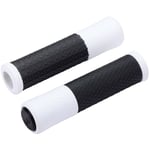 BBB BHG-97 Viper Bicycle Cycle Bike Grips Black / White - 130 MM