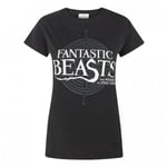 Fantastic Beasts And Where To Find Them Girls Short-Sleeved T-Shirt - 5-6 Years