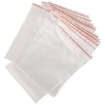 100-Pack - 10x15 Ziplock / Blixtlåspåsar / Zip Lock Påsar med sk 100