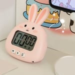 Classroom Timer Magnetic Digital Kitchen Timer Cute Bunny For Family