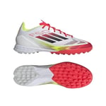 adidas F50 Pro Tf Pure Victory - Vit/svart/gul - Turf (Tf), storlek 40