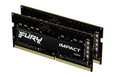 Kingston FURY Impact - 32GB:2x16GB - DDR4 RAM - 3200MHz - SO DIMM 260-pin - Icke ECC - CL20