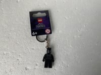 LEGO BLACK PANTHER Keychain/Keyring - Marvel/DC Superheroes 854189 - NEW