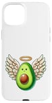 Coque pour iPhone 15 Plus Ange avocat avec ailes halo