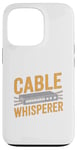 Coque pour iPhone 13 Pro Cable Whisperer - Ingénieur réseau