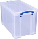 Really Useful 24 LITRE Clear Lidded Plastic Storage Box *FREE DELIVERY*