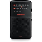 Sangean SR-35 fickradio, svart