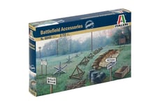 Italeri 6049 - 1/72 Accessories Battlefield (WWII / World War II) - New