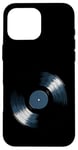 Coque pour iPhone 16 Pro Max Tourne-disque vinyle rétro