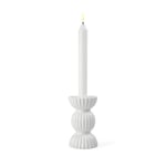 Lyngby Candlestick, Porcelain, red, 3 (EU)