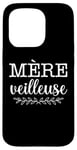 Coque pour iPhone 15 Pro Mère veilleuse cadeau anniversaire Noël fête des mères maman