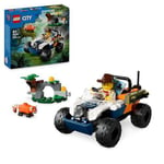 LEGO City Jungle Explorer ATV Red Panda Mission Vehicle Building Toy for 6 Plus