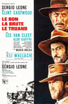 FILM LE BON la BRUTE et le TRUAND Rvzy-POSTER 45x60cm d'une AFFICHE CINéMA