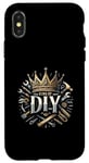 Coque pour iPhone X/XS Cool Diy Le Roi Du Bricolage