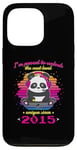 Coque pour iPhone 13 Pro Né en 2015 Anniversaire Fun Panda Gaming Unlock The Next Level