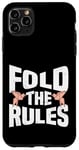 Coque pour iPhone 11 Pro Max Origami Fold The Rules Design Origami