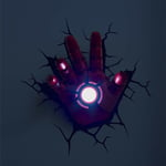 Night wall Led Lamp Marvel Iron Man hand 3D Light for children's room Avengers