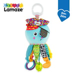 Lamaze Play & Grow Captain Calamari Baby Child Developmental Rattle Soft Toy NEW