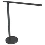 Angle Lamp 01 - Justerbar bordslampa, 1 USB-A laddare, svart
