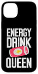 Coque pour iPhone 14 Plus Boisson énergisante Queen Energy Drink