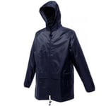 Game Adults Regatta Stormbreak Waterproof Jacket   Navy Blue/Black/Grey Medium