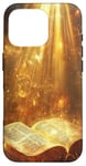 iPhone 16 Pro Catholicism Open Bible Rays Spiritual Divine Case