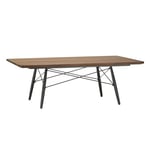 Vitra - Eames Coffee Table, Solid American Walnut - Sofabord - Charles & Ray Eames - Brun - Metall/Tre