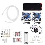 All-in-one Liquid Compputer Water Cooling Kit DIY 240mm Cooler CPU/GPU Block