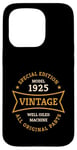 iPhone 15 Pro 100th Birthday 100 Years Old Born in 1925 One hundred years Case