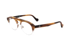 Lunettes de Vue Moncler ML5016 047 LIGHT BROWN 49/21/150 Homme