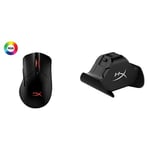 HyperX HX-MC006B Pulsefire Dart - Wireless RGB Gaming Mouse + ChargePlay Duo for Xbox, Charging Station